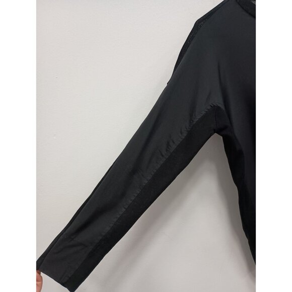 Eillen Fisher Womens Sweater XS Black Silk Blend Minimalist Capsule Sustainable - Picture 3 of 6